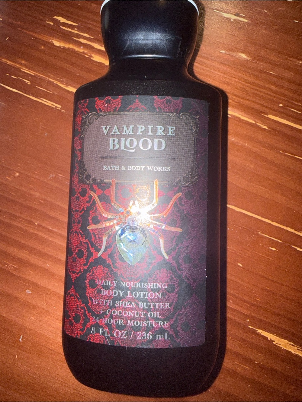 Bath & Body Works Vampire Blood Daily Nourishing Body Lotion - Black/Red